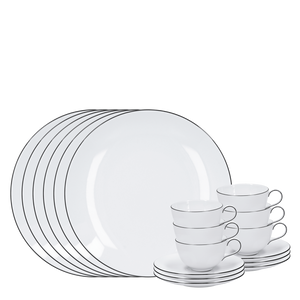 URBINO breakfast set 18 pieces.