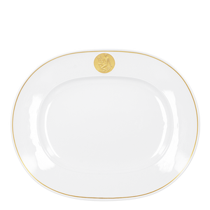 ARKADIA plate oval, large Apollo